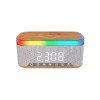 Bluetooth zvučnik, wireless punjač i alarm/sat Gigatech BW700 RGB