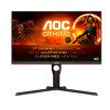 MONITOR AOC Gaming Q27G3XMN Mini LED 27” VA, 16:9, 2560x1440, 180Hz, 1ms, 1000 cd/m2, 4000:1, Audio,2x HDMI, DP, Full Ergonomic, Black-Red, VESA 3y