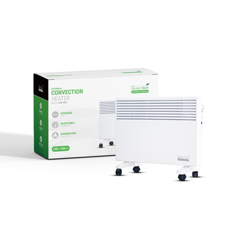 Konvektorska grijalica Green Tech 2000W, električna