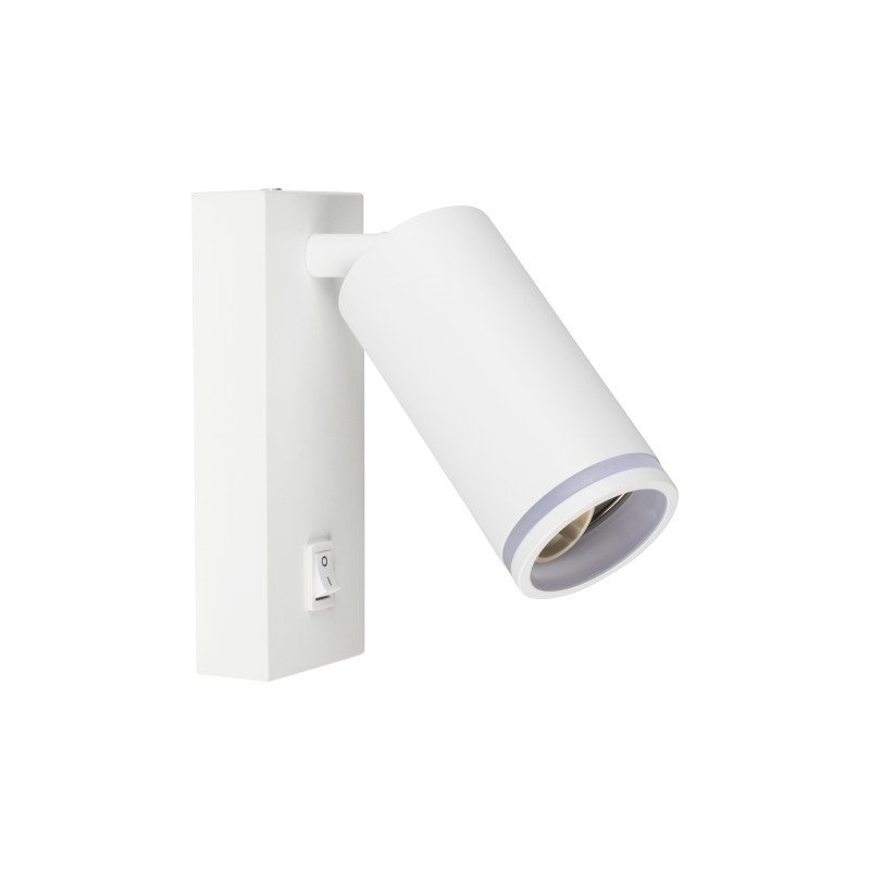 Zidna svjetiljka Green Tech, grlo GU10, IP20, bijela boja