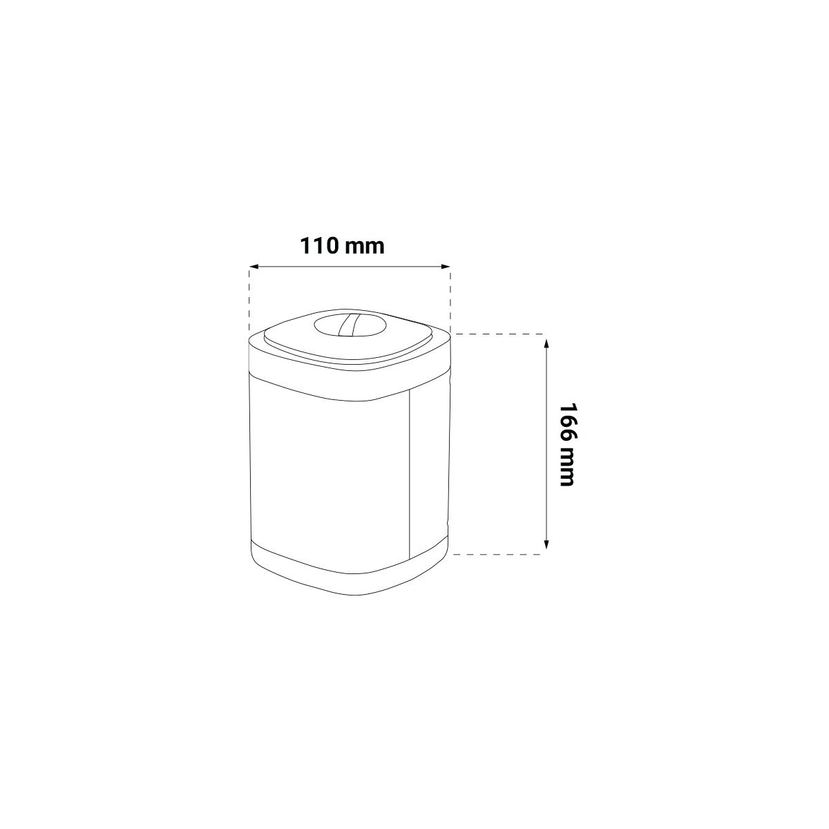 PTC grijalica Green Tech 500W, električna