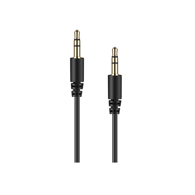 Kabel AUX audio Gigatech U25 1m, crni