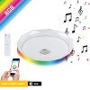 LED plafonjera + zvučnik Lumera Lighting, 24W, RGB + dimabilna, 39 cm