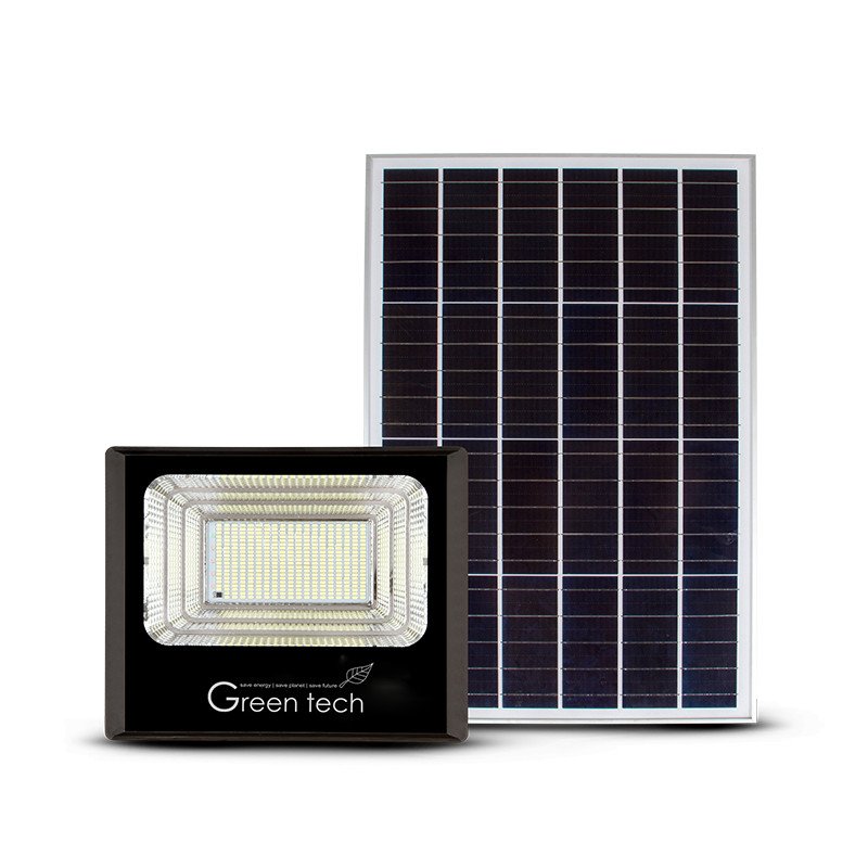 LED solarni reflektor Green Tech 200W, 6500K, IP65