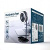 Desktop ventilator sa LED svjetlom + wireless charger GEMBIRD TA-WPC10-LEDFAN-01