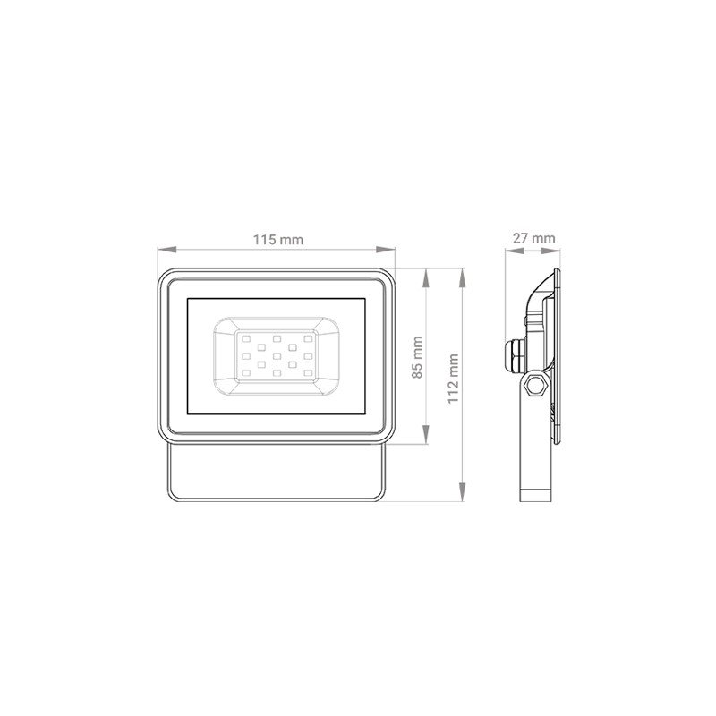 LED reflektor  10W APX-10