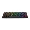 Tastatura gaming RAMPAGE KB-RX63 B-ATOM Black Bluetooth RGB Backlight RED SWITCH US Layout 63 Mini
