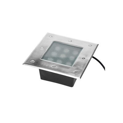 LED podna ugradna svjetiljka Green Tech 9W, 3000K, IP66
