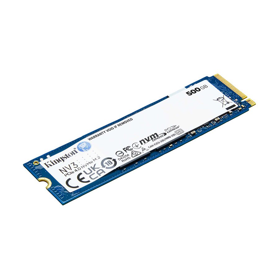 Kingston SSD SNV3S/500GBK 500GB NV3 NVMe PCIe 4.0 R/W:5000/3000MB/s (bulk)